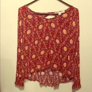 Floral Long sleeve shirt